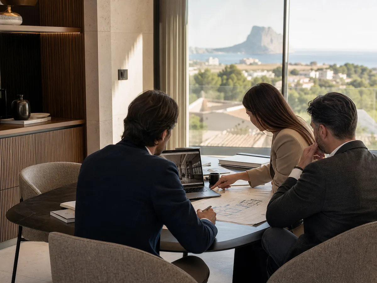 Imagen ilustrativa de un servicio inmobiliario personalizado en la Costa Blanca